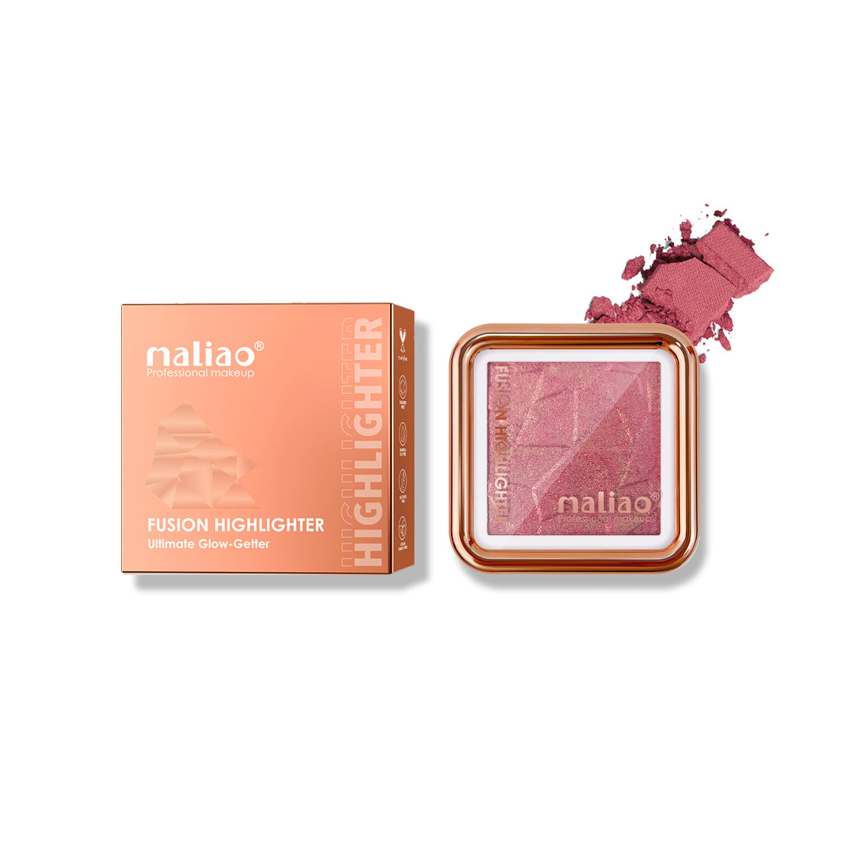 Maliao, TravelFriendly, IntenseRadiance, GlowGetter, BuildableCoverage, MakeupEssentials, Highlighter, UltimateGlow, RadiantFinish,